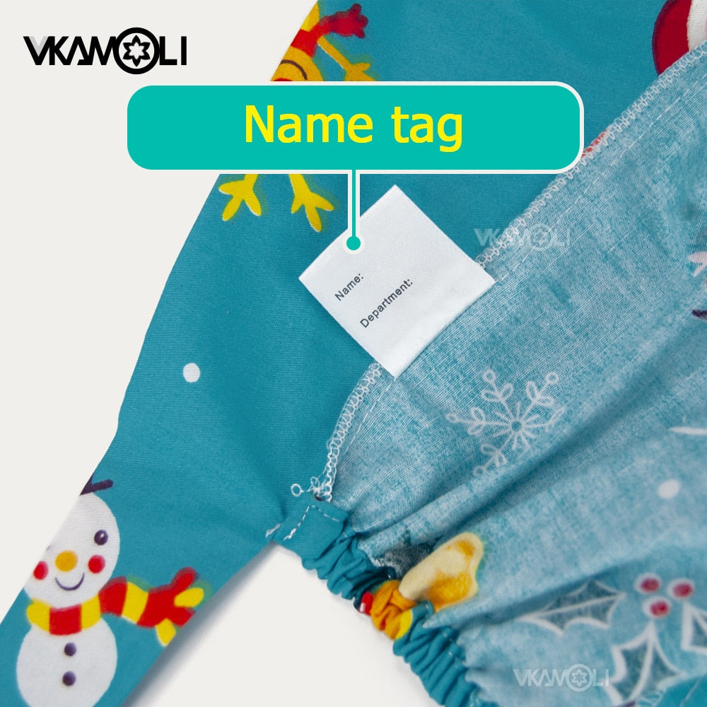 Scrubs Caps w/ Button