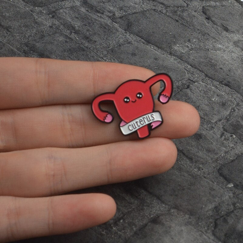 Cuterus Shape Pin