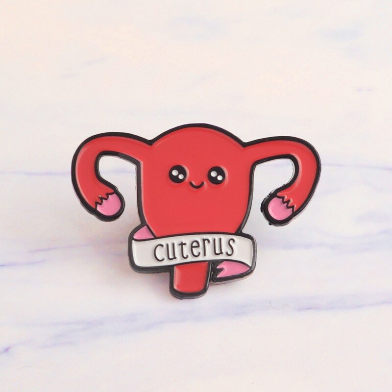 Cuterus Shape Pin