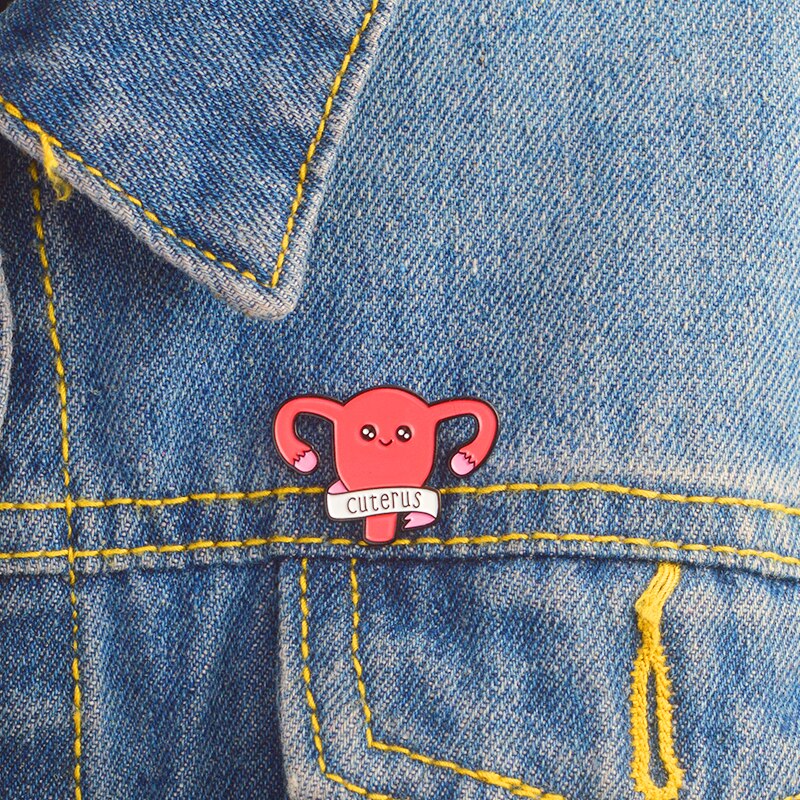 Cuterus Shape Pin