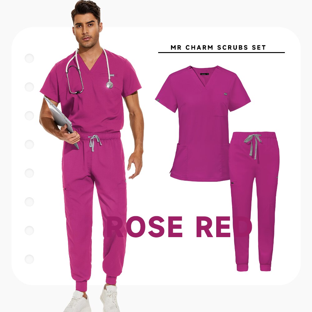 Arched Scrub Set w/ Joggers (M)