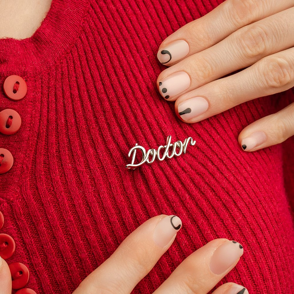 Metal Doctor / Nurse Pins