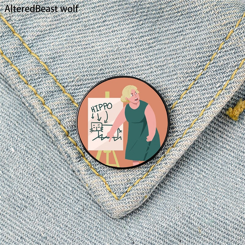 Middle Finger Uterus Pin