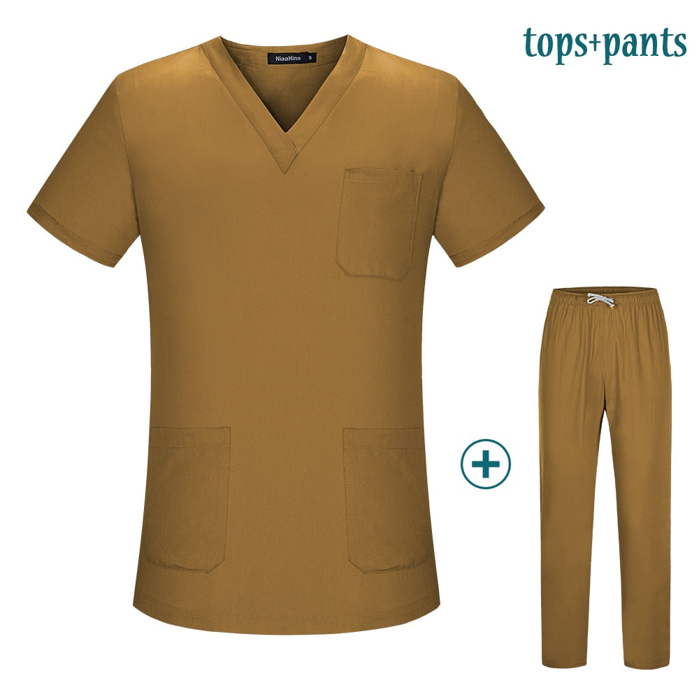 Arched Scrub Set w/ Straight leg (W)