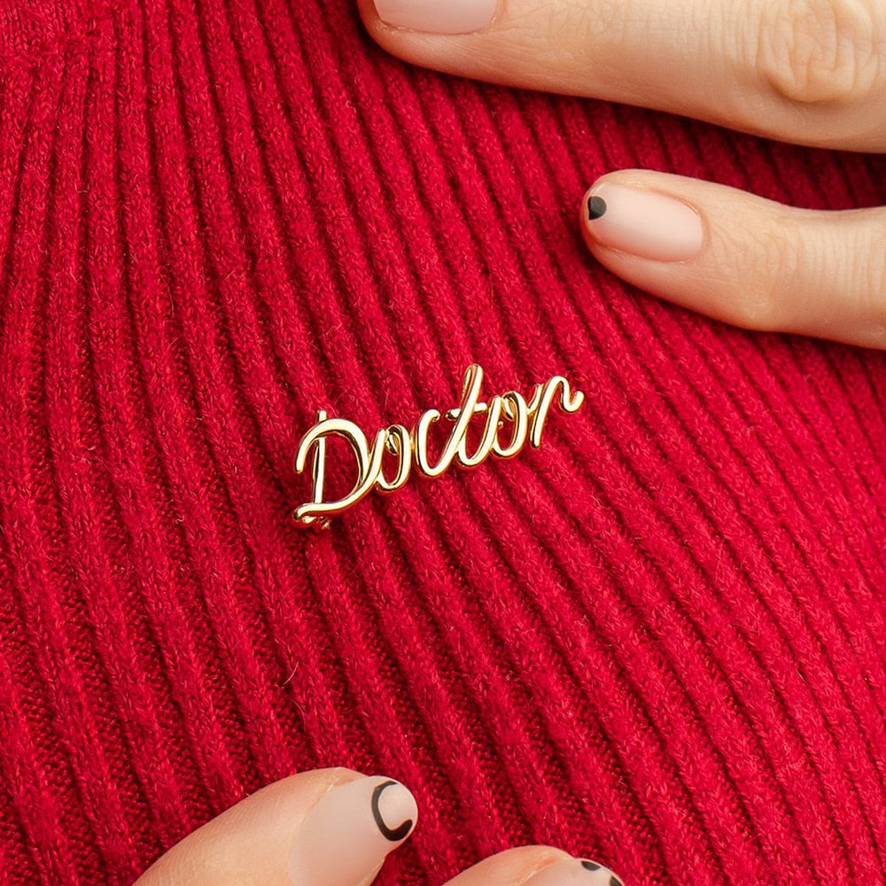 Metal Doctor / Nurse Pins