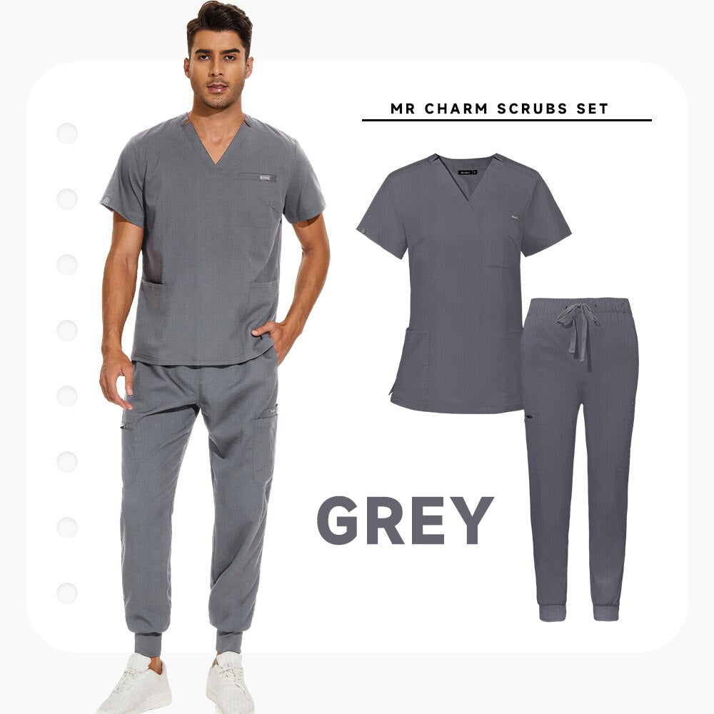 Arched Scrub Set w/ Joggers (M)