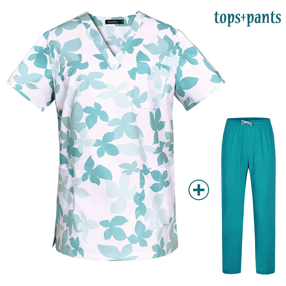 Arched Scrub Set w/ Straight leg (W)