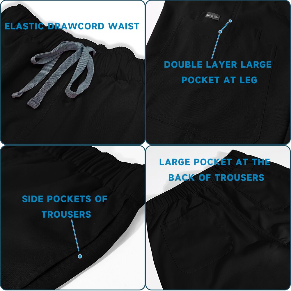 Arched Scrub Set w/ Joggers (M)