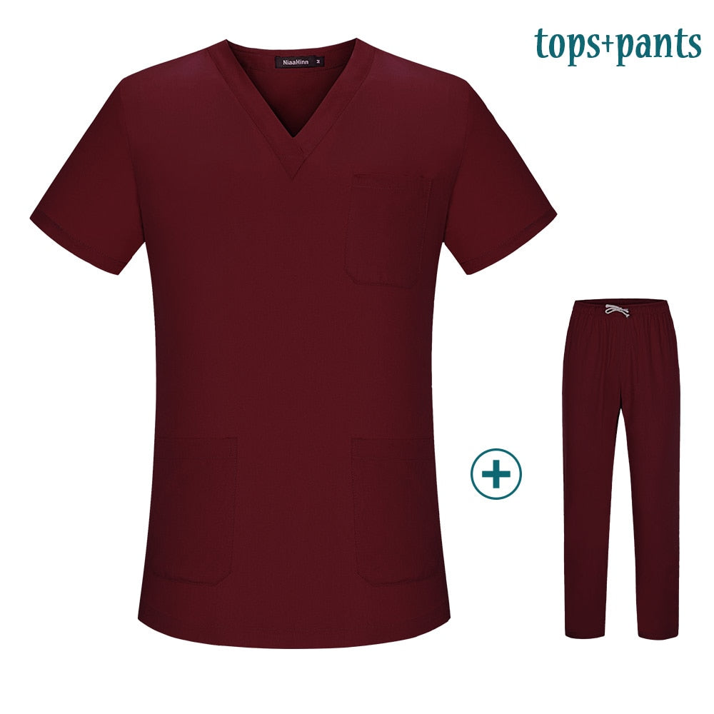 Arched Scrub Set w/ Straight leg (W)