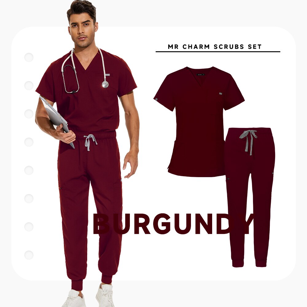 Arched Scrub Set w/ Joggers (M)